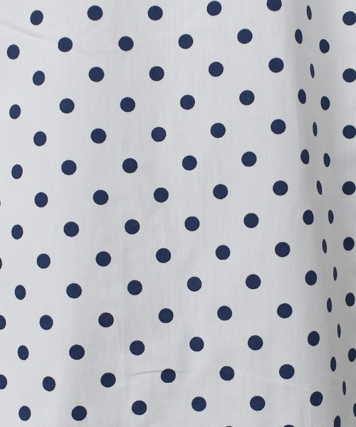 【セール】日本製ドットプリントボタンダウンシャツ（シャツ/ブラウス）｜garsonwave（ギャルソンウェーブ） pattayablatt.com