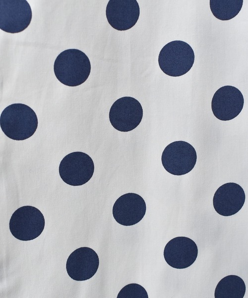 【セール】日本製ドットプリントボタンダウンシャツ（シャツ/ブラウス）｜garsonwave（ギャルソンウェーブ） pattayablatt.com