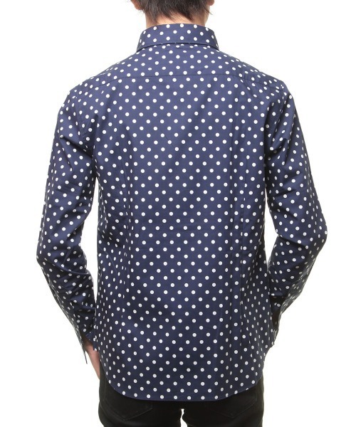 【セール】日本製ドットプリントボタンダウンシャツ（シャツ/ブラウス）｜garsonwave（ギャルソンウェーブ） pattayablatt.com