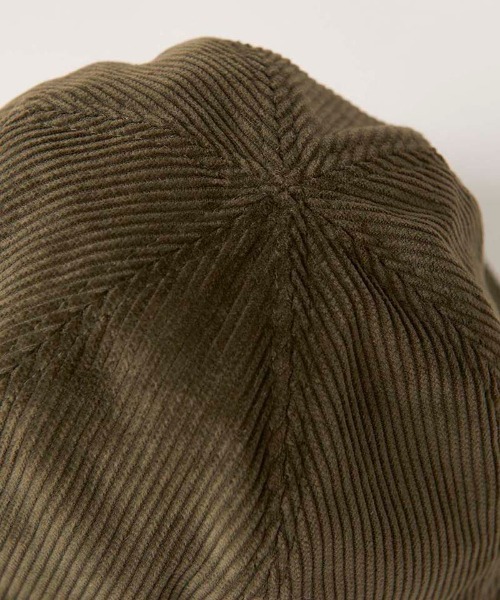 Mighty Shine(マイティシャイン)の「mko10434- Corduroy Earflap Tulip Hat チューリップハット(ハット・メンズ・ベージュ/ブラック/カーキ・L/M)」の6枚目の写真
