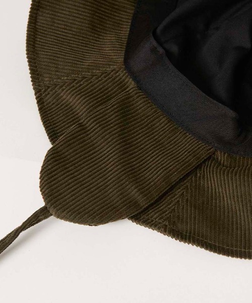 Mighty Shine(マイティシャイン)の「mko10434- Corduroy Earflap Tulip Hat チューリップハット(ハット・メンズ・ベージュ/ブラック/カーキ・L/M)」の5枚目の写真