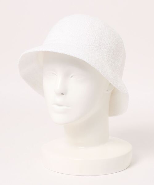 SPINNS（スピンズ）の「パイル バケットハット（ハット・レディース・ホワイト/ブラック/パープル/ミント・ONESIZE）」の18枚目の写真