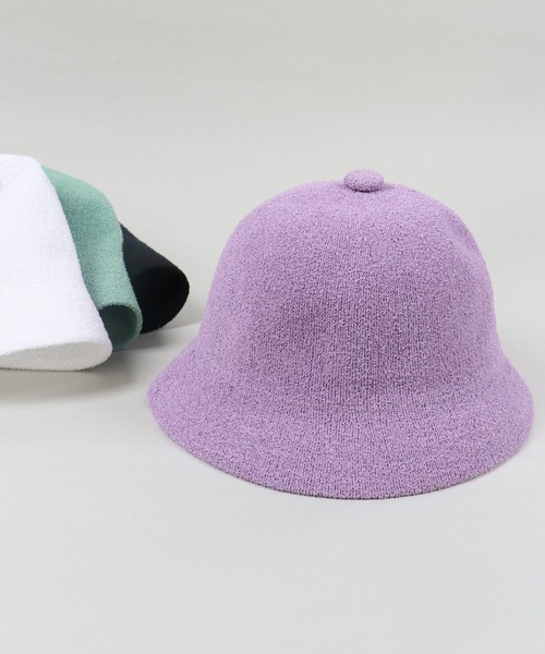 SPINNS（スピンズ）の「パイル バケットハット（ハット・レディース・ホワイト/ブラック/パープル/ミント・ONESIZE）」の20枚目の写真