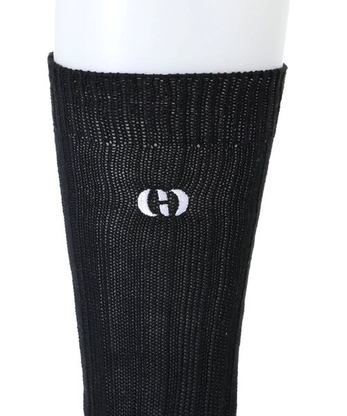 EMODA（エモダ）の「ロゴルーズソックス（ソックス/靴下・レディース・ブラック/ホワイト・FREE）」の15枚目の写真