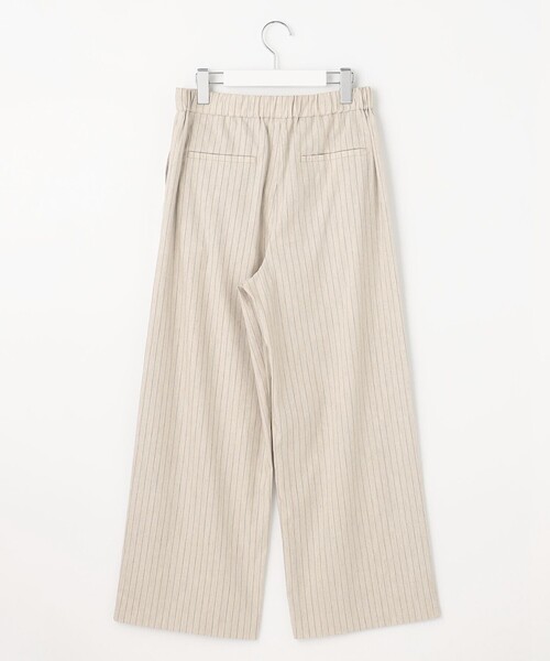 J.PRESS(ジェイプレス)の「【洗える】リネンセルロースストライプ パンツ(その他パンツ・レディース・ベージュ系1/ネイビー系1・13/11/9/7)」の9枚目の写真