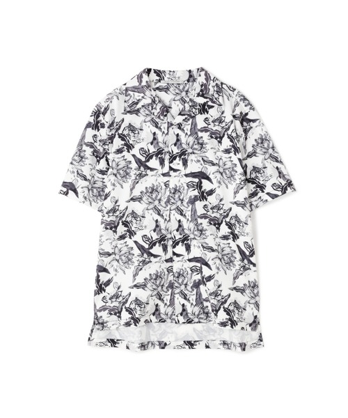 BLUE TORNADO（ブルートルネード）の「BLUE TORNADO∴フラワープリントアロハシャツ（シャツ/ブラウス・メンズ・レッド・M）」の12枚目の写真