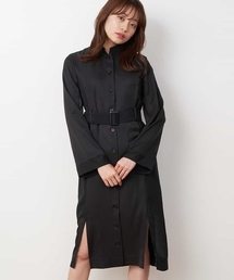 A de a.v.v | 袖ドッキングニットワンピ―ス(ワンピース)