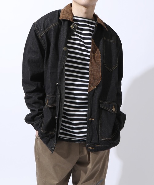 unifrom experiment｜カバーオール&パンツセット セール】【SETUP7】デニムカバーオール KNF（カバーオール