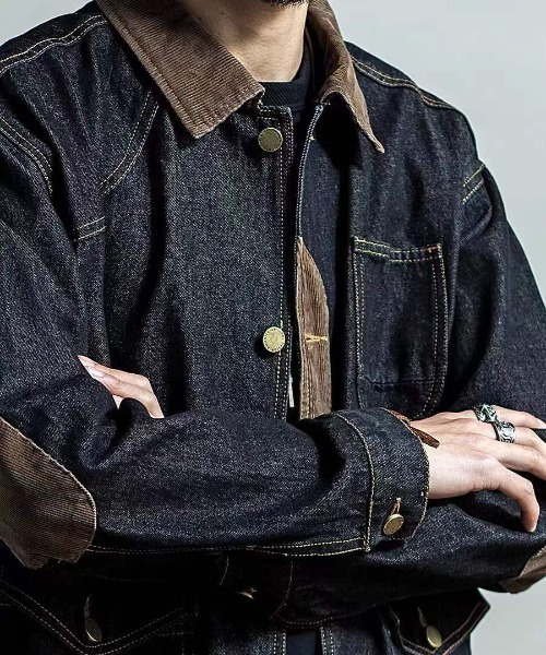 セール】【SETUP7】デニムカバーオール KNF（カバーオール