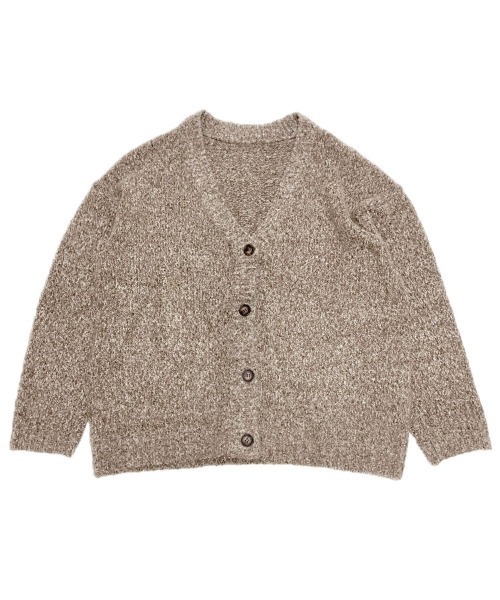 DONOBAN（ドノバン）の「ミックスヤーンカーディガン（カーディガン  