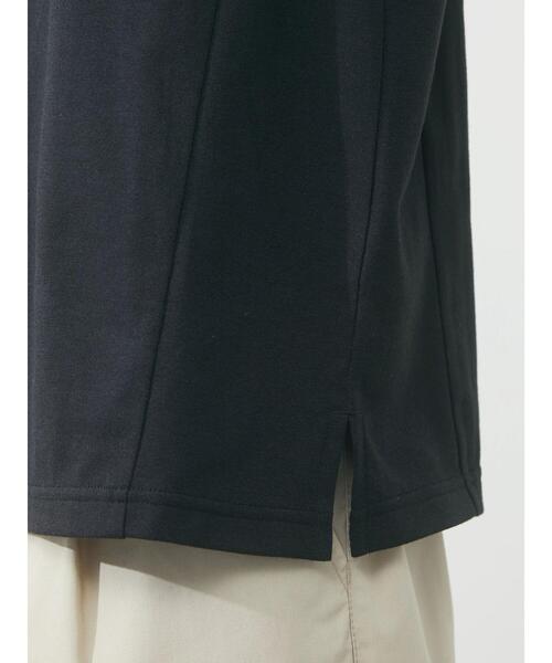 Green　Parks（グリーンパークス）の「袖メッシュドッキングプルオーバー（Tシャツ/カットソー・レディース・オフホワイト/ブラウン/ブラック・FREE）」の12枚目の写真