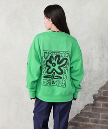 Common Noun（コモン ナウン）の「Common Noun/Flower norahi 裏起毛クルースウェット（スウェット・メンズ）」