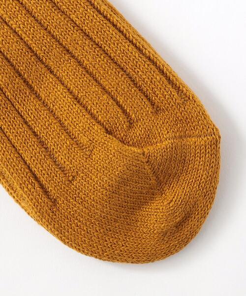 Steven Alan(スティーブンアラン)の「<Steven Alan>COTTON RIB MIDDLE SOCKS/ソックス(ソックス/靴下・レディース・パープル/オフホワイト/マスタード・FREE)」の6枚目の写真