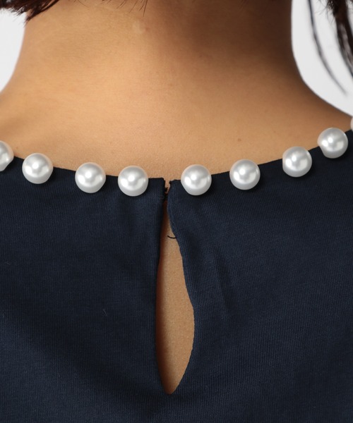 BARNYARDSTORM（バンヤードストーム）の「BARNYARDSTORM / パールノースリプルオーバー（Tシャツ/カットソー・レディース・ネイビー/グレー/カーキ・FREE）」の18枚目の写真