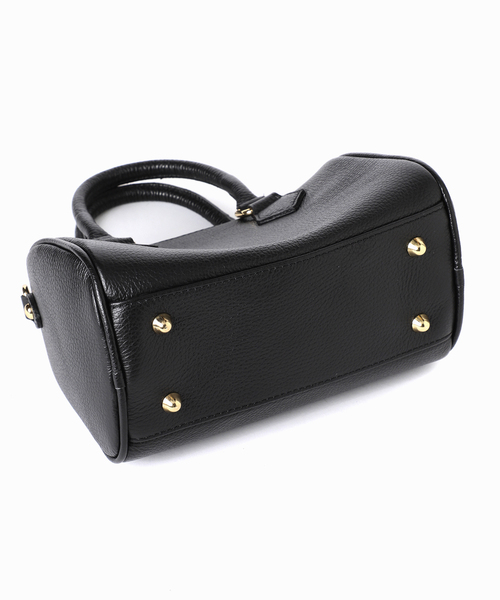 Spick & Span（スピックアンドスパン）の「【AULENTTI/オウレンティ】 ミニボストンバッグ（ボストンバッグ・レディース・ブラック/グリーン・FREE）」の15枚目の写真