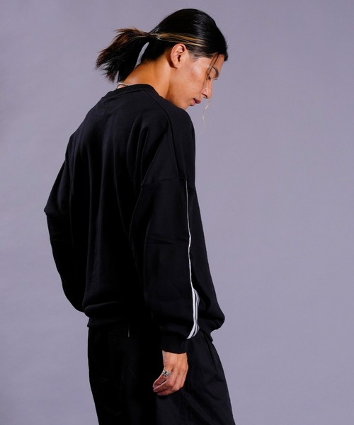 adidas(アディダス)の「adidas/アディダス クルーネックスウェット ワンポイントトレーナー/3ストライプス 裏毛/ユニセックス DO232(スウェット・メンズ・ブラック/ネイビー/グレー/ベージュ・S/M/L/2XL/XL/3XL)」の19枚目の写真