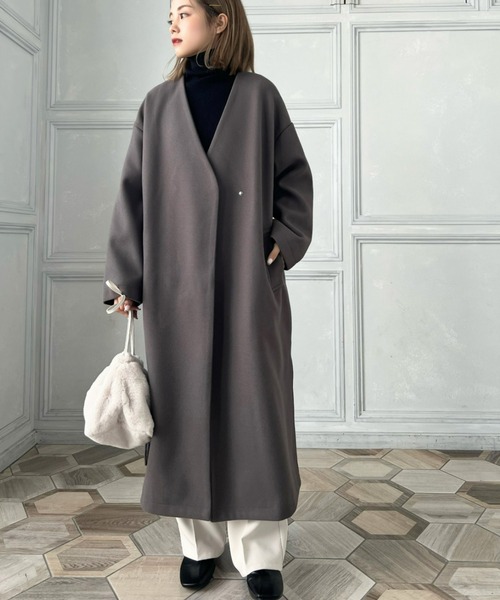 moment+（モーメントプラス）の「クラウドファーミニショルダーバッグ（ショルダーバッグ・レディース・アイボリー/パープル/ブラック・FREE）」の15枚目の写真