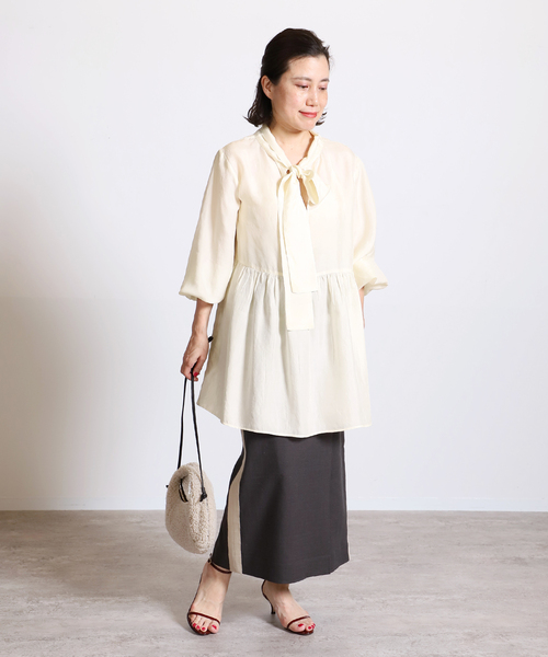 韓国 ファッション通販 VERMEIL iena（ヴェルメイユパーイエナ）の「ウォッシャブル par トップス