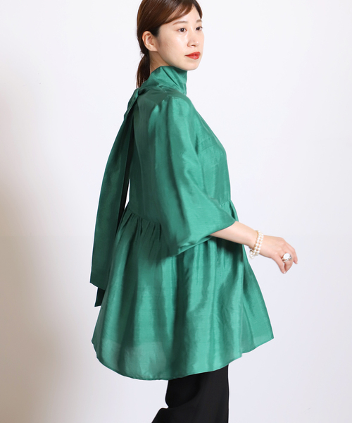 VEEMEIL par iena ウォッシャブルシルク 2way ボウタイ VERMEIL par iena（ヴェルメイユパーイエナ）の「ウォッシャブル
