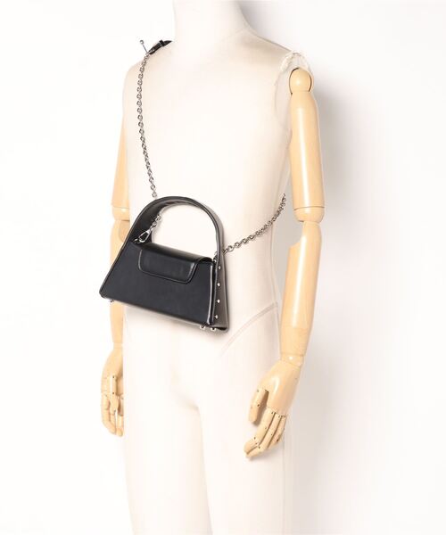 Narcissus(ナルシス)の「【Narcissus】スクエアバッグ(ハンドバッグ・レディース・グリーン/ブラック・FREE)」の16枚目の写真