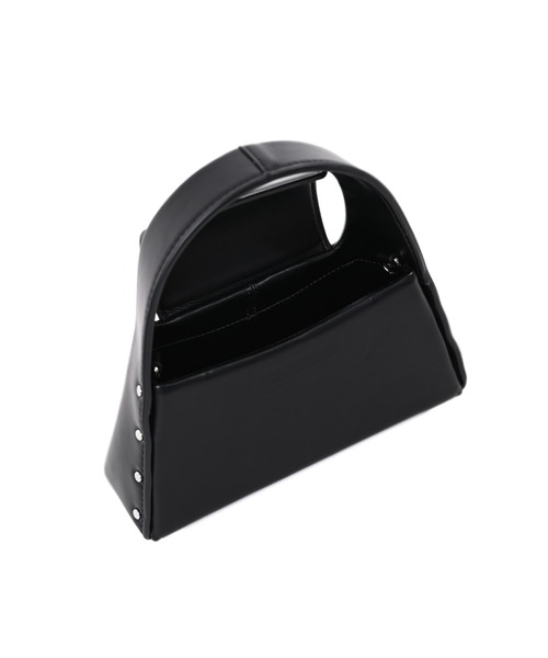 Narcissus(ナルシス)の「【Narcissus】スクエアバッグ(ハンドバッグ・レディース・グリーン/ブラック・FREE)」の6枚目の写真