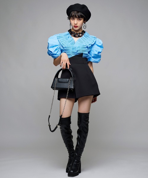 Narcissus(ナルシス)の「【Narcissus】スクエアバッグ(ハンドバッグ・レディース・グリーン/ブラック・FREE)」の11枚目の写真