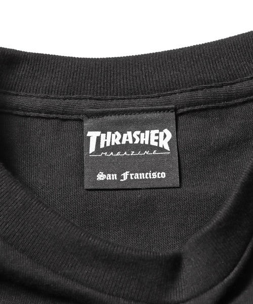 THRASHER(スラッシャー)の「ROOPTOKYO別注:THRASHER/スラッシャー Diamond Logo L/S TEE ダイヤモンドロゴロンT(Tシャツ/カットソー・メンズ・ホワイト/ブラック/カーキ・M/XXL/XL/L)」の18枚目の写真