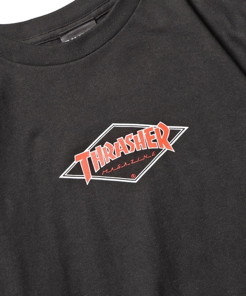 THRASHER(スラッシャー)の「ROOPTOKYO別注:THRASHER/スラッシャー Diamond Logo L/S TEE ダイヤモンドロゴロンT(Tシャツ/カットソー・メンズ・ホワイト/ブラック/カーキ・M/XXL/XL/L)」の12枚目の写真