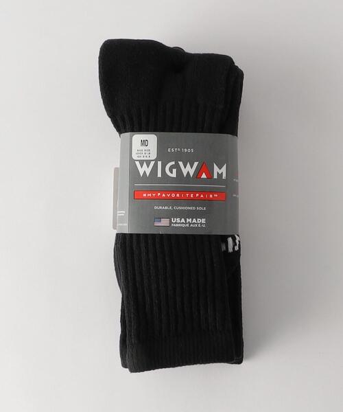 WIGWAM（ウィグワム）の「＜WIGWAM＞ S60 CREW 3PAC SOCKS BLACK/ソックス（ソックス/靴下・メンズ・ブラック・M）」の6枚目の写真