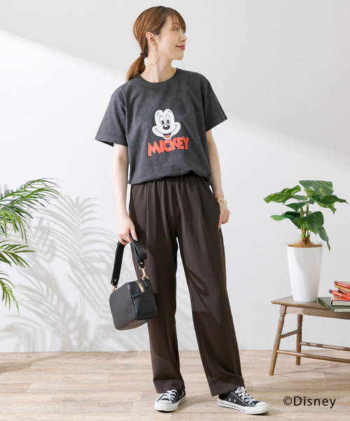 GOOD ROCK SPEED（グッドロックスピード）の「GOOD ROCK SPEED　Disney T-shirts（Tシャツ/カットソー・レディース・ブラック・FREE）」の4枚目の写真