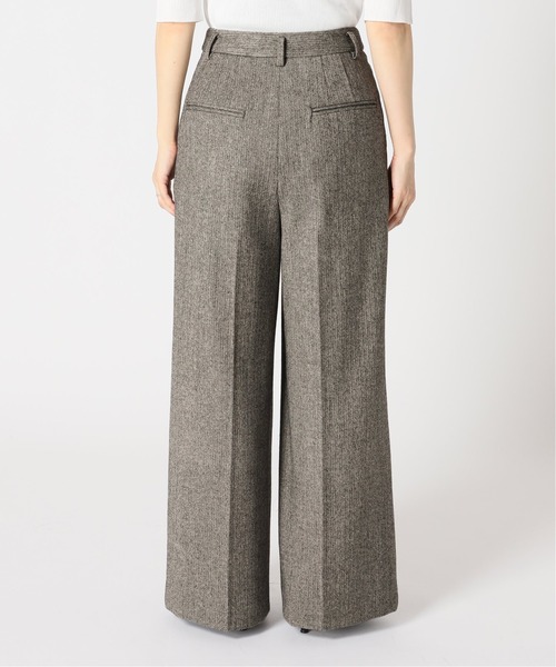 タグ付新品　IENA イエナ ストレッチツィード タックバギーパンツ IENA（イエナ）の「ストレッチツィードタックバギーパンツ（その他