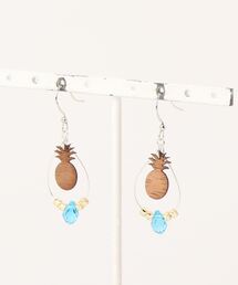 【Kahiko】マウカコアウッドピアス
