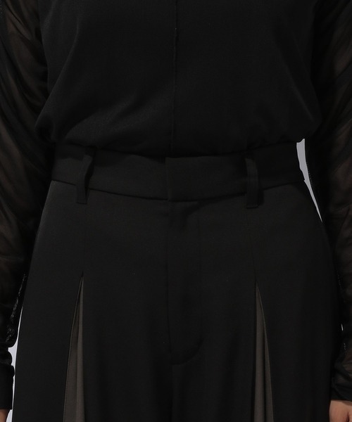 HARE（ハレ）の「BOXタックワイドパンツ(HARE)（その他パンツ・レディース・ブラック/ボルドー・FREE）」の17枚目の写真