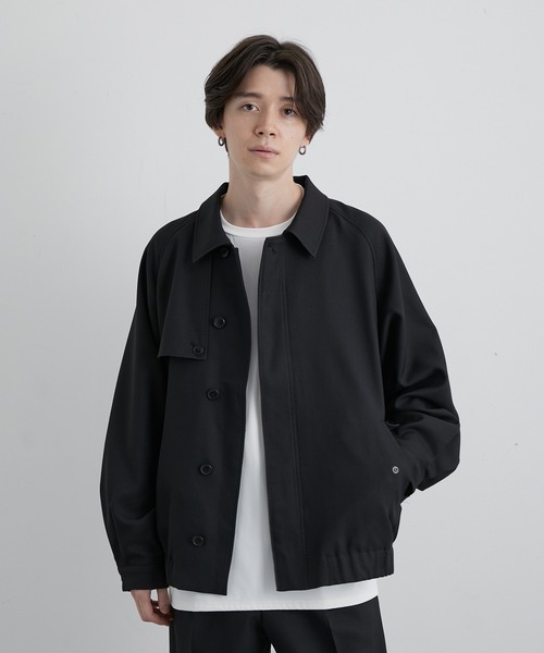 JUNRED(ジュンレッド)の「ウォームツイルヨークビッグブルゾン(ブルゾン・メンズ・ブラック/グリーン/ベージュ系その他・S/M/L)」の1枚目の写真