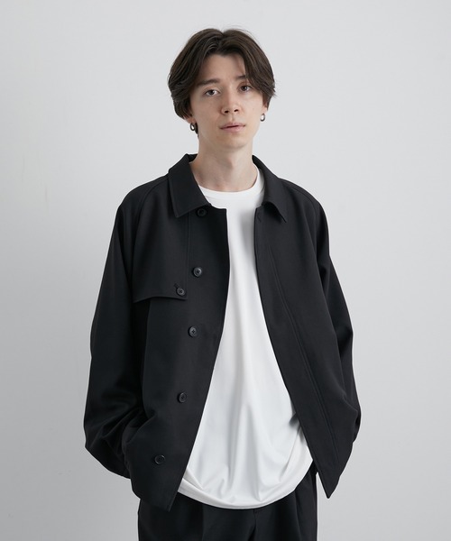JUNRED(ジュンレッド)の「ウォームツイルヨークビッグブルゾン(ブルゾン・メンズ・ブラック/グリーン/ベージュ系その他・S/M/L)」の4枚目の写真