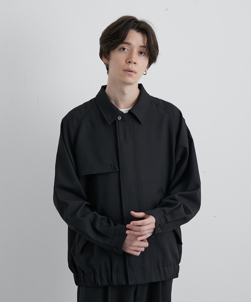 JUNRED(ジュンレッド)の「ウォームツイルヨークビッグブルゾン(ブルゾン・メンズ・ブラック/グリーン/ベージュ系その他・S/M/L)」の11枚目の写真