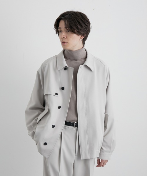 JUNRED(ジュンレッド)の「ウォームツイルヨークビッグブルゾン(ブルゾン・メンズ・ブラック/グリーン/ベージュ系その他・S/M/L)」の21枚目の写真
