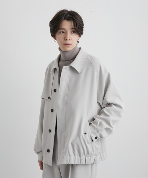 JUNRED(ジュンレッド)の「ウォームツイルヨークビッグブルゾン(ブルゾン・メンズ・ブラック/グリーン/ベージュ系その他・S/M/L)」の18枚目の写真