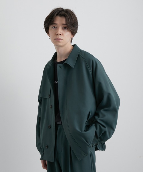 JUNRED(ジュンレッド)の「ウォームツイルヨークビッグブルゾン(ブルゾン・メンズ・ブラック/グリーン/ベージュ系その他・S/M/L)」の15枚目の写真