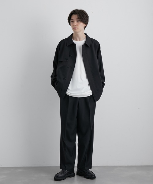 JUNRED(ジュンレッド)の「ウォームツイルヨークビッグブルゾン(ブルゾン・メンズ・ブラック/グリーン/ベージュ系その他・S/M/L)」の12枚目の写真