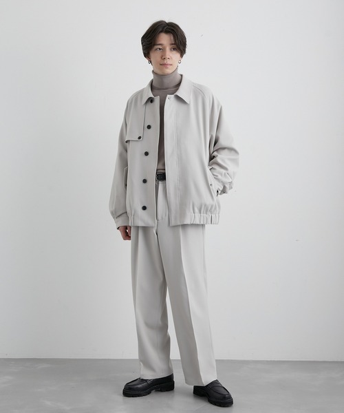 JUNRED(ジュンレッド)の「ウォームツイルヨークビッグブルゾン(ブルゾン・メンズ・ブラック/グリーン/ベージュ系その他・S/M/L)」の19枚目の写真