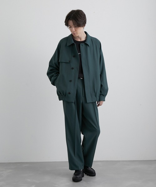 JUNRED(ジュンレッド)の「ウォームツイルヨークビッグブルゾン(ブルゾン・メンズ・ブラック/グリーン/ベージュ系その他・S/M/L)」の16枚目の写真