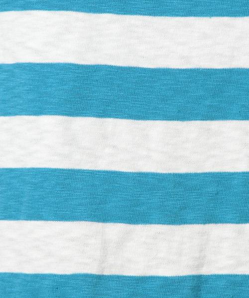 coen（コーエン）の「ボートネックボーダーカットソー（Tシャツ/カットソー・レディース・ライトグレー/ライトブルー/ネイビー/イエロー/ホワイト・LARGE/MEDIUM）」の15枚目の写真