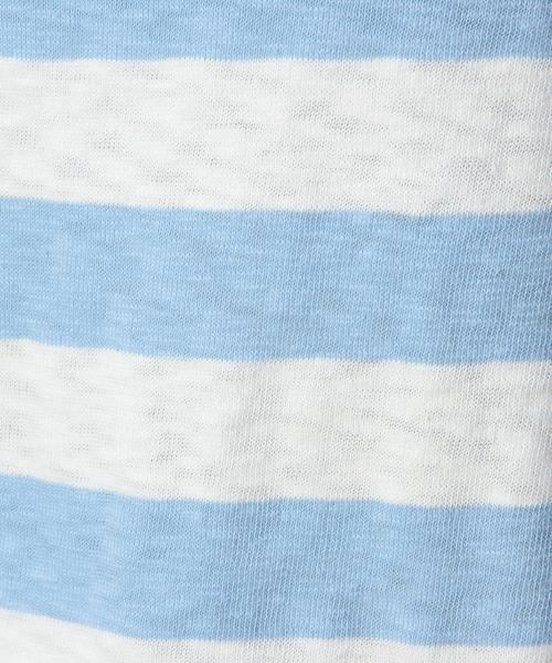 coen（コーエン）の「ボートネックボーダーカットソー（Tシャツ/カットソー・レディース・ライトグレー/ライトブルー/ネイビー/イエロー/ホワイト・LARGE/MEDIUM）」の20枚目の写真