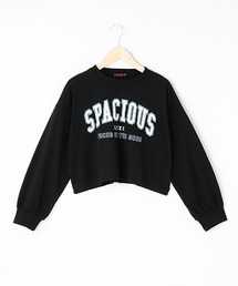 LOVETOXIC | 短丈カレッジ長袖Tシャツ(Tシャツ/カットソー)