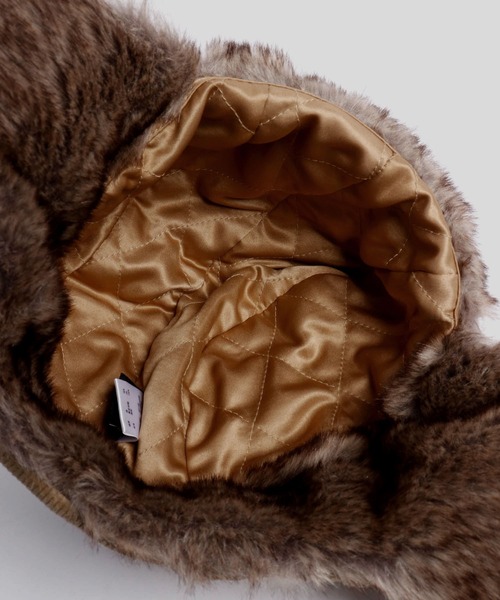 Sense of Grace(センスオブグレース)の「POSH BOMBER NEO パイロット フライト ボンバーキャップ(キャップ・メンズ・チャコールグレー/ブラック/ベージュ/アイボリー・FREE)」の11枚目の写真