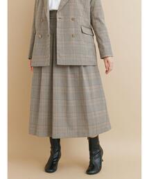 Te chichi | サイドバックルタックスカート【セットアップ可】(スカート)