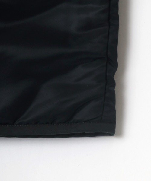 Lee（リー）の「Lee/リー REVERSIBLE BOA ZIP COAT/オーバーサイズ リバーシブル ボア ジャケット（ノーカラージャケット・レディース・ブラック/オリーブ・S/M）」の14枚目の写真