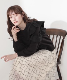 JILL STUART | ◆ラッフルスウェットシャツ(Tシャツ/カットソー)