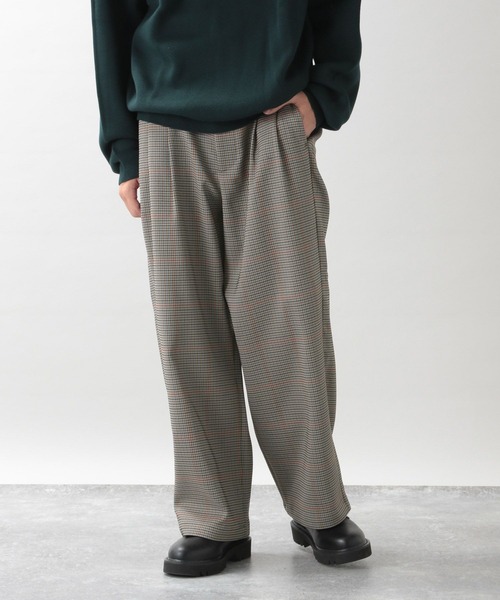 RAGEBLUE(レイジブルー)の「ケミスティック柄ワイドパンツ(スラックス・メンズ・ベージュ/グリーン・MEDIUM/LARGE)」の11枚目の写真